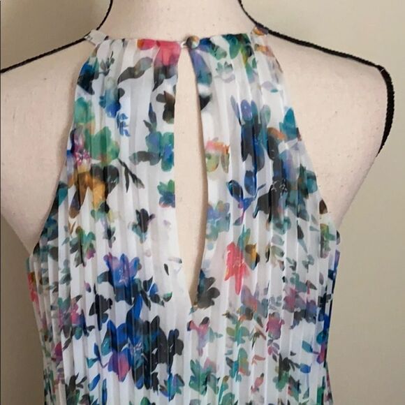 Likely Chester Chiffon Pleated Halter Top Size 2 - Picture 6 of 8